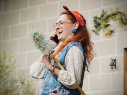 Im Kloster ist der Teufel los